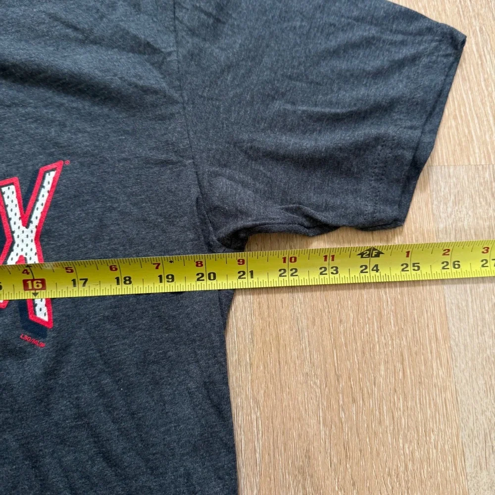 MLB Genuine Merchandise Boston Red Sox T-Shirt Mens L Charcoal Graphic Tee - Picture 4 of 6